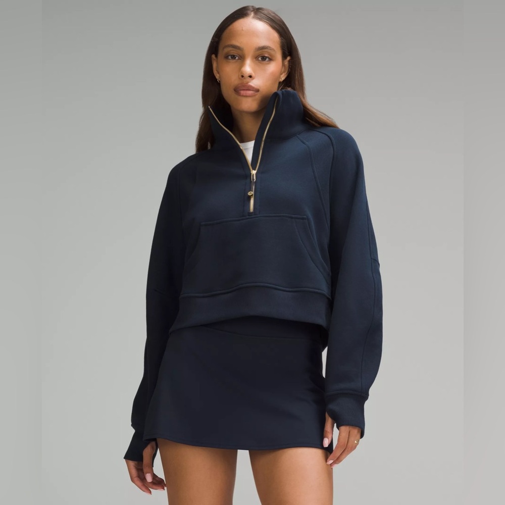 Lululemon Scuba Oversized Funnel Neck Half Zip